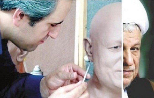 تندیس هاشمی در موزه شهید بهشتی/عکس