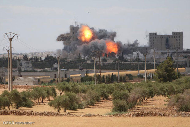 تصاویر نبرد در حلب