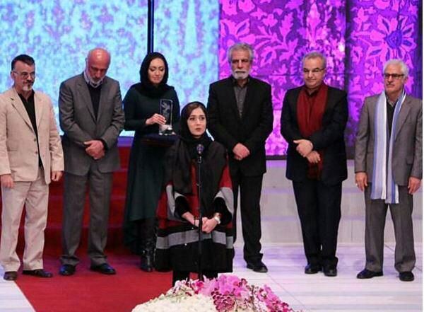 پریناز ایزدیار روی سن جشنواره فجر /عکس