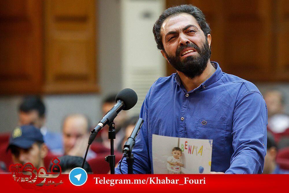 اشک های پدر بنیا در جلسه دادگاه /عکس