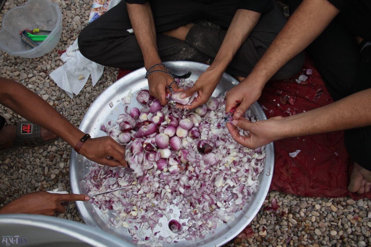تصاویر اربعین حسینی در مرز چزابه