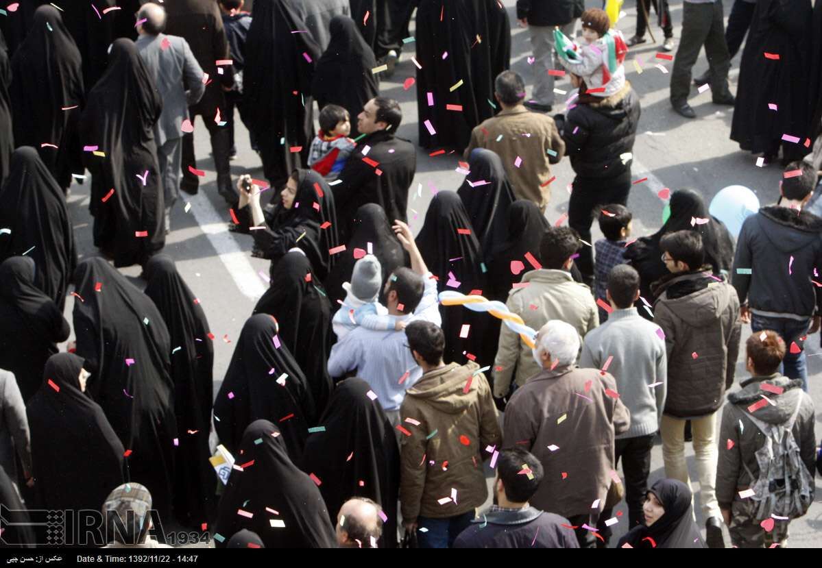 راهپیمایی 22 بهمن در تهران/عکس