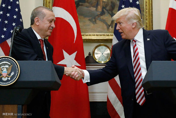 تصاویر دیدار اردوغان با ترامپ‎