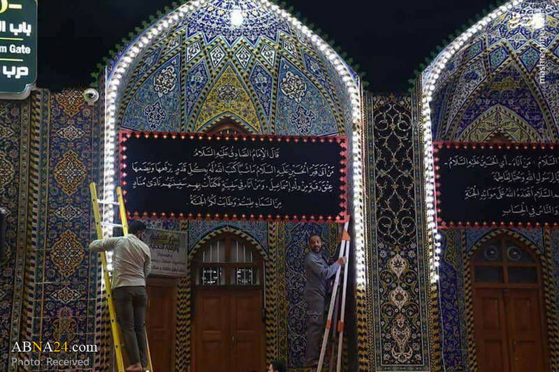 سیاه پوش شدن حرم امام حسین(ع) /تصاویر