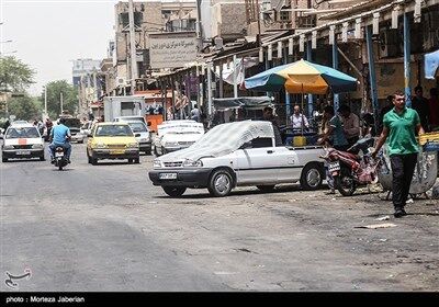گرمای بی سابقه در اهواز /تصاویر