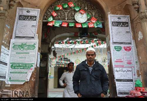 جشن میلاد پیامبر در هندوستان/تصاوویر