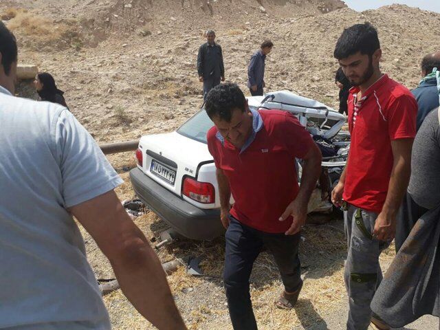 تصادفی مرگبار که 5کشته برجای گذاشت /تصاویر