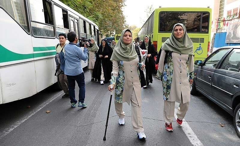 بدرقه کاروان پارالمپیکی /تصاویر
