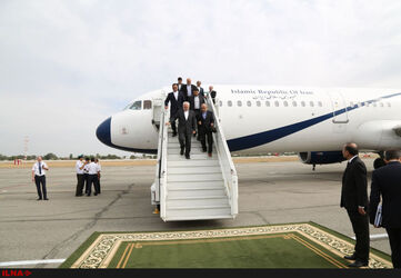 تصاویر سفر ظریف به سمرقند