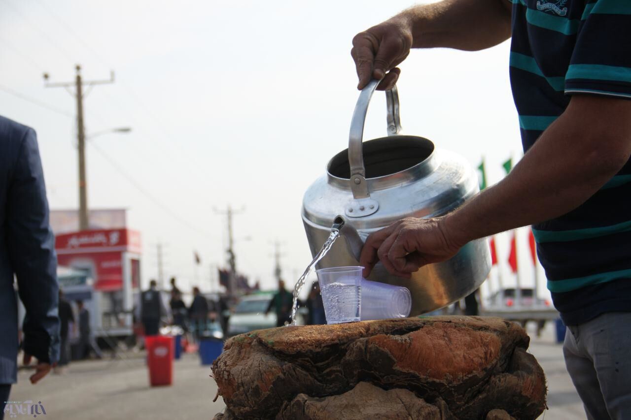 تصاویر اربعین حسینی در مرز چزابه