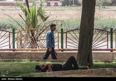 گرمای بی سابقه در اهواز /تصاویر