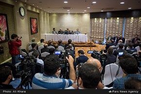 نشست خبری معاون رئیس جمهور عراق