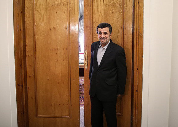 تصاویر احمدی‌نژاد در روز تحلیف روحانی
