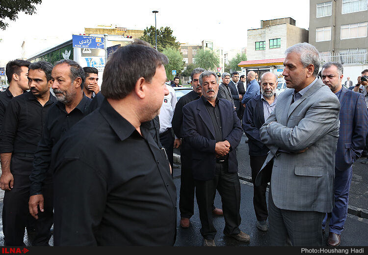 تشییع شهید علی قانع/ تصاویر