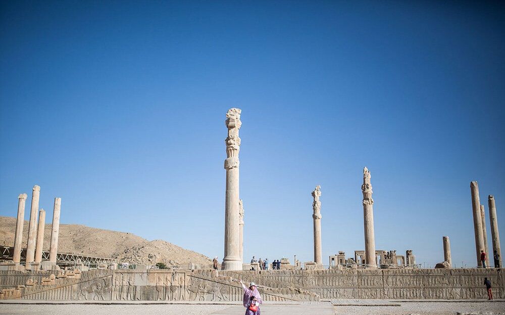 گزارش تصویری از تخت جمشید