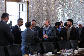 دیدار عمار حکیم با لاریجانی/تصاویر