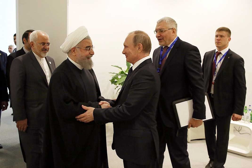 دیدار روحانی و پوتین/تصاویر