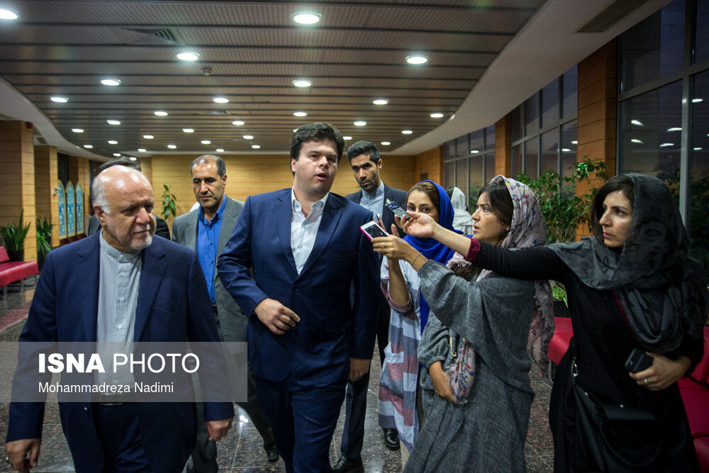دیدار وزای نفت ایران و برزیل/ تصاویر