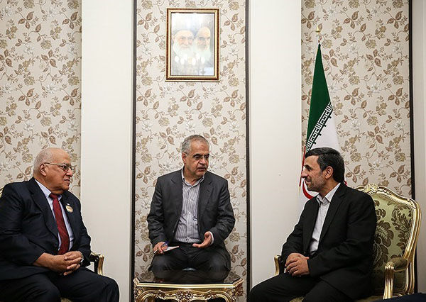 تصاویر احمدی‌نژاد در روز تحلیف روحانی