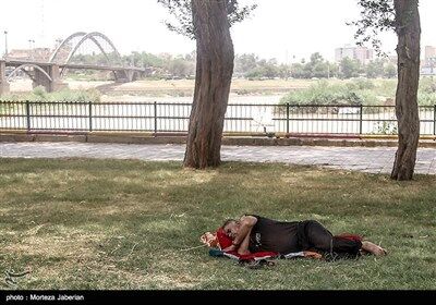 گرمای بی سابقه در اهواز /تصاویر