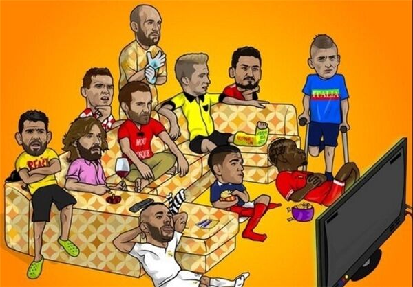 غایبان یورو2016/کاریکاتور