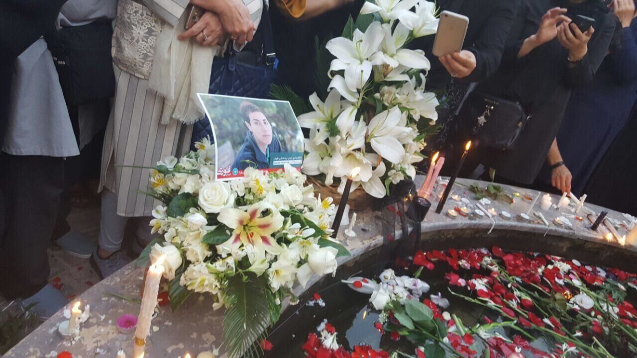 مراسم بزرگداشت مریم میرزاخانی/عکس