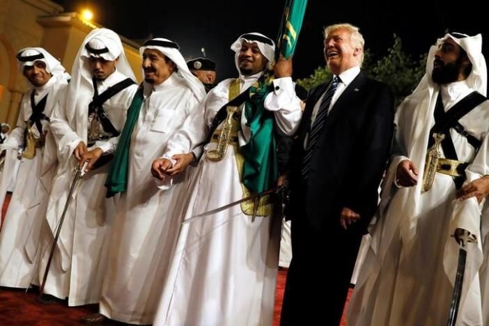 حواشی سفر ترامپ به عربستان/تصاویر