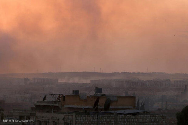 تصاویر نبرد در حلب