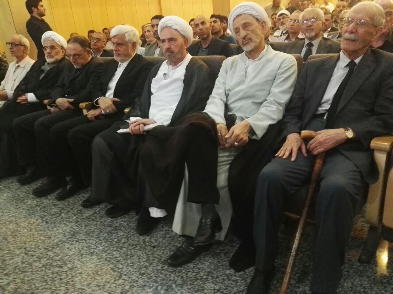 مراسم ترحیم ابراهیم یزدی برگزار شد +تصاویر