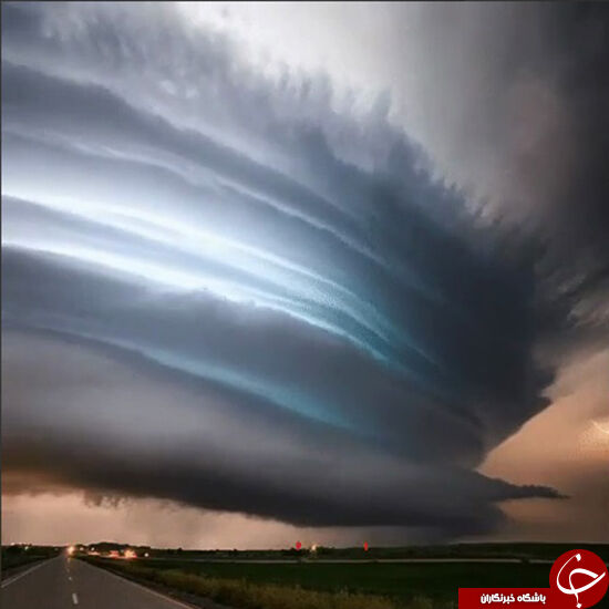 نمایی دیدنی از لحظه‌ای دلهره‌آور/عکس