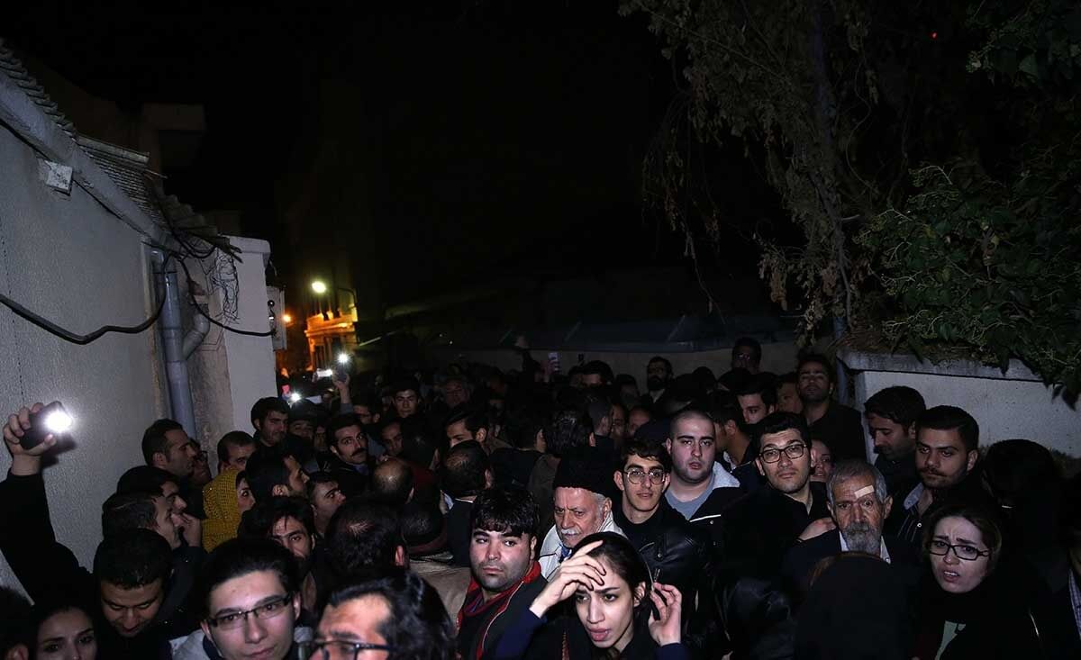 عزاداری در جماران/ تصاویر