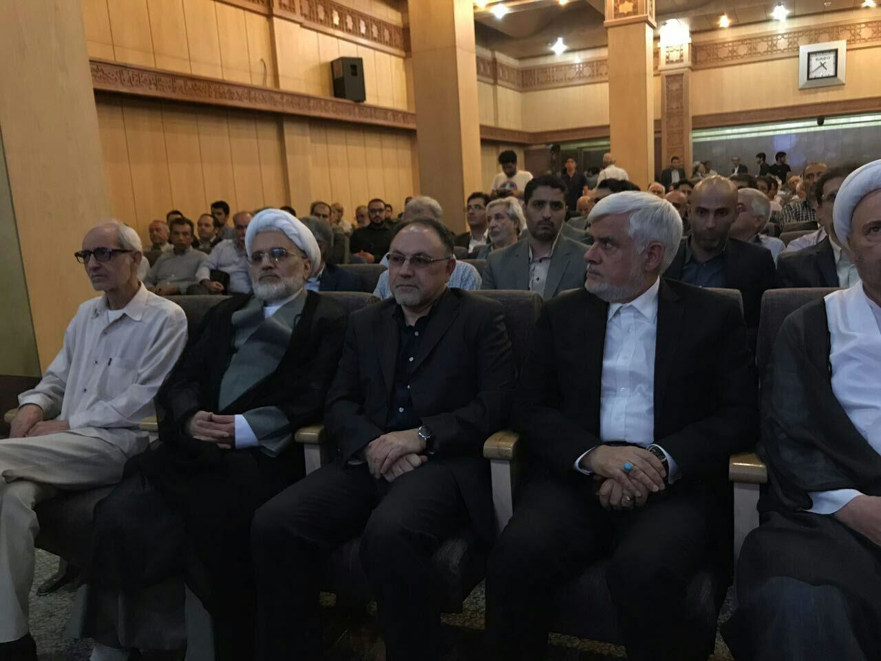 برادر روحانی و عارف در ترحیم ابراهیم یزدی/عکس