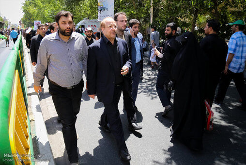 حضورشخصیت‌ها در راهپیمایی/تصاویر