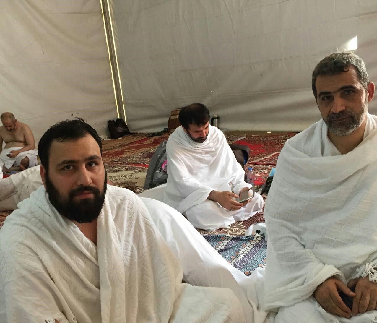 نوه امام‌ خمینی(ره) در لباس احرام /عکس