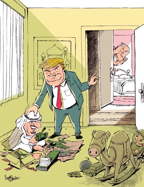 پشت پرده سفر ترامپ به عربستان!