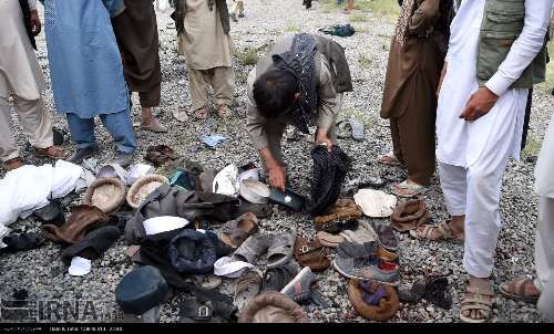 سه انفجار در مراسم خاکسپاری درکابل/تصاویر