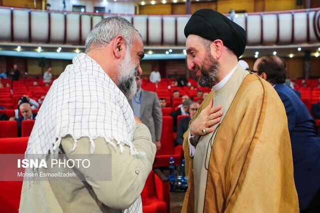 خوش‌وبش سردار نقدی و عمارحکیم/عکس
