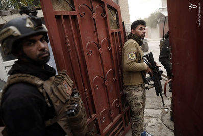 روزهای سخت نبرد موصل/تصاویر