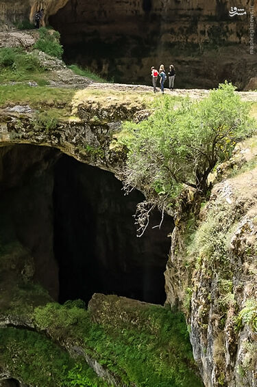 تصاویر آبشاری شگفت‌انگیز در لبنان