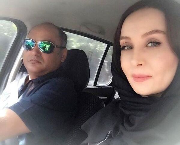 عاشقانه‌های حدیث فولادوند به رامبد شکرآبی/عکس