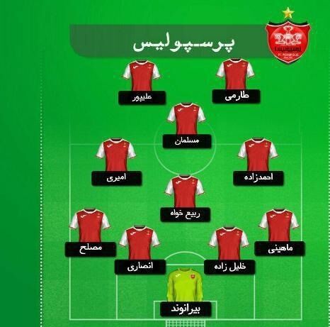 تغییر در ترکیب پرسپولیس مقابل نفت