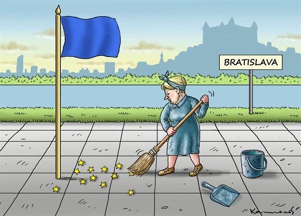 شغل جدید خانم رییس!/کاریکاتور