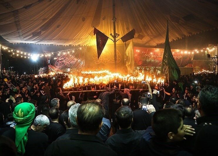 تصاویری از عزاداری‌ های محرم