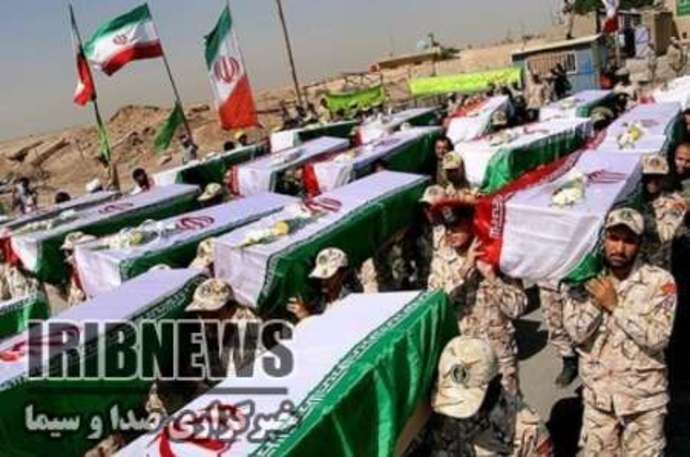 ورود پیکر ۷۸شهید از مرز بین‌المللی شلمچه