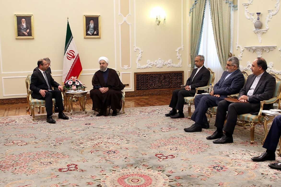 تصاویر دیدار روحانی با الجبوری