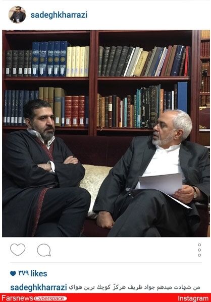 دعای‌ اینستاگرامی خرازی برای ظریف ﻿
