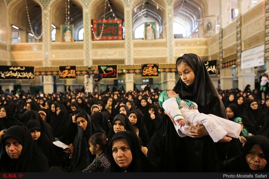 همایش شیرخوارگان‌حسینی درمهدیه‌تهران/تصاویر