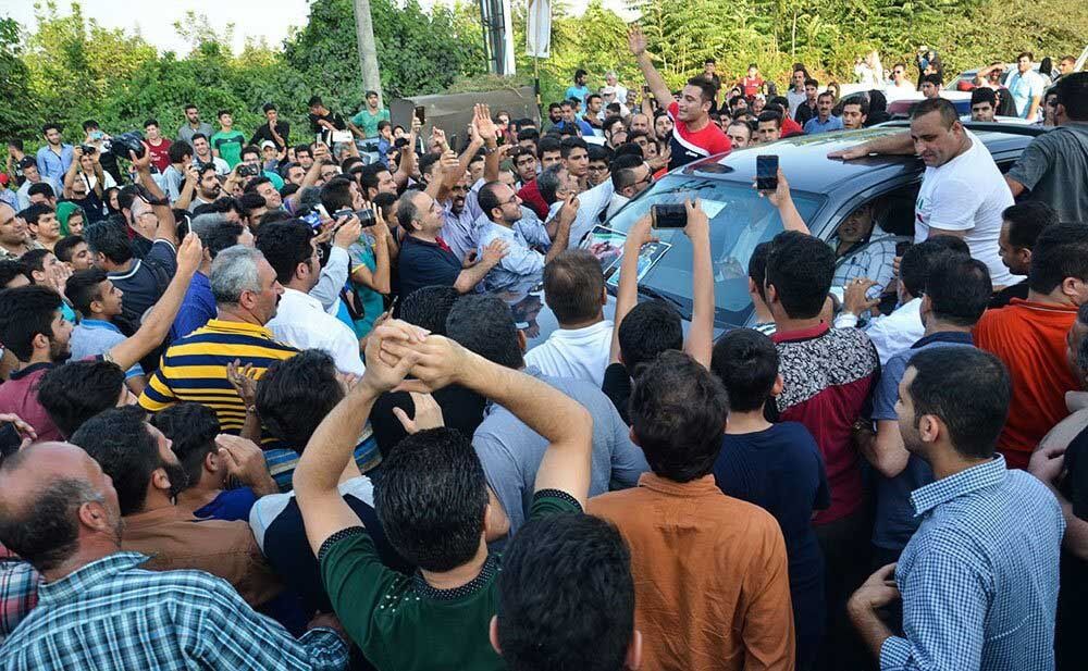 استقبال‌مردمی ازقاسم‌رضایی/تصاویر
