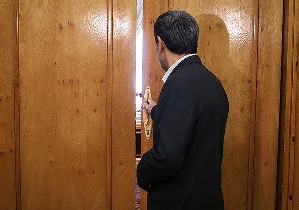 تصاویر احمدی‌نژاد در روز تحلیف روحانی