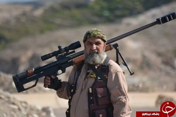 تیراندازی که داعشی شکار می‌کند!+عکس